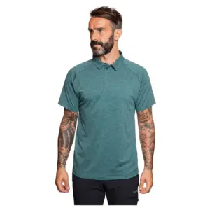 Trangoworld Gordon Korte Mouw Poloshirt Lead