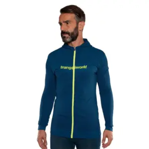 Trangoworld Lanes Sweatshirt Met Rits Blauw