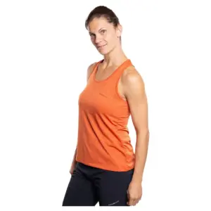 Trangoworld Loja Mouwloos T-shirt Oranje
