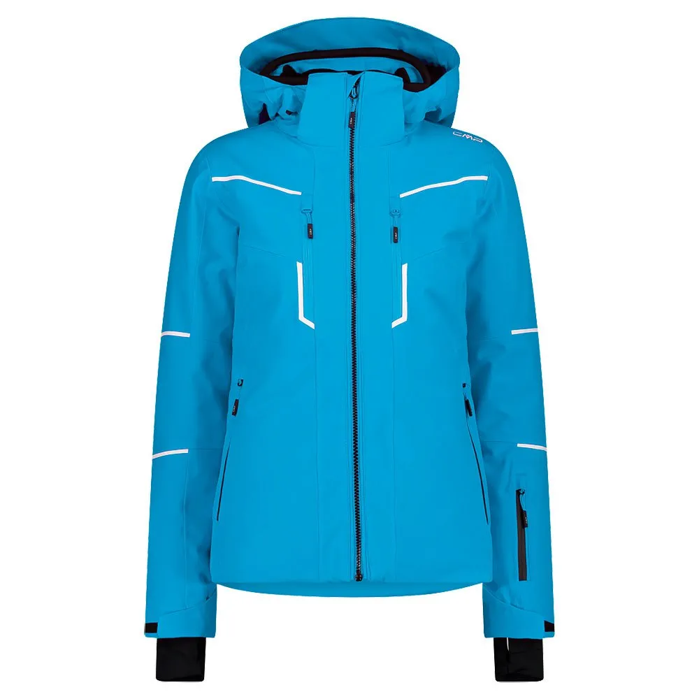 Cmp Zip Hood 32w0206 Jas Turquoise