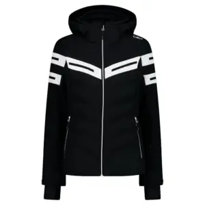 Cmp Zip Hood 32w0216 Jas Zwart