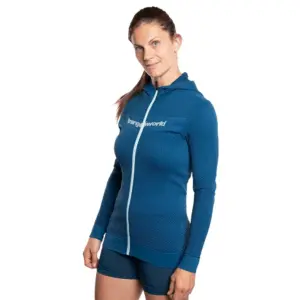 Trangoworld Myre Fleece Met Kap Blauw