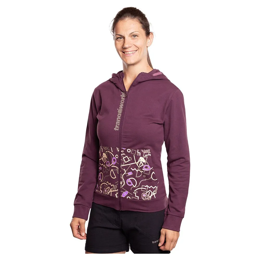 Trangoworld Rozes Hoodie Raisin
