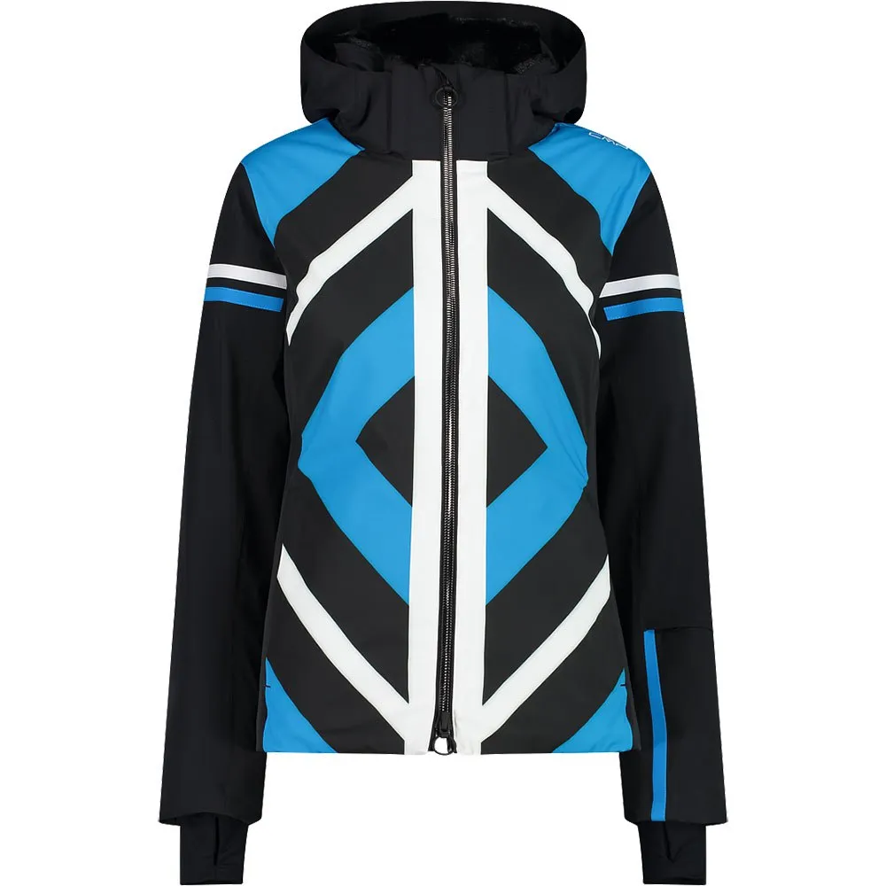 Cmp Zip Hood 32w0256 Jas Zwart