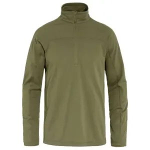 Fjällräven Abisko Lite Fleece Met Halve Rits Groen