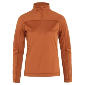 Fjällräven Abisko Lite Fleece Met Halve Rits Bruin