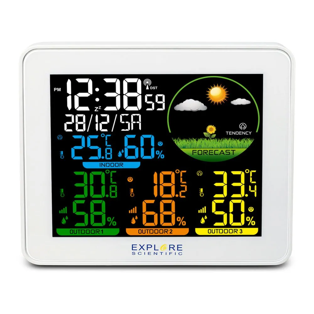 Explore Scientific Wsh4005gyelc2 Weerstations Wit