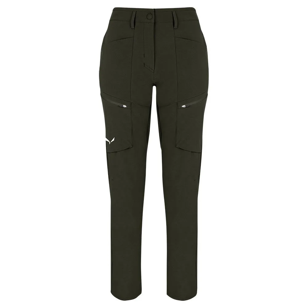 Salewa Puez Durastretch Cargo Broek Olijf