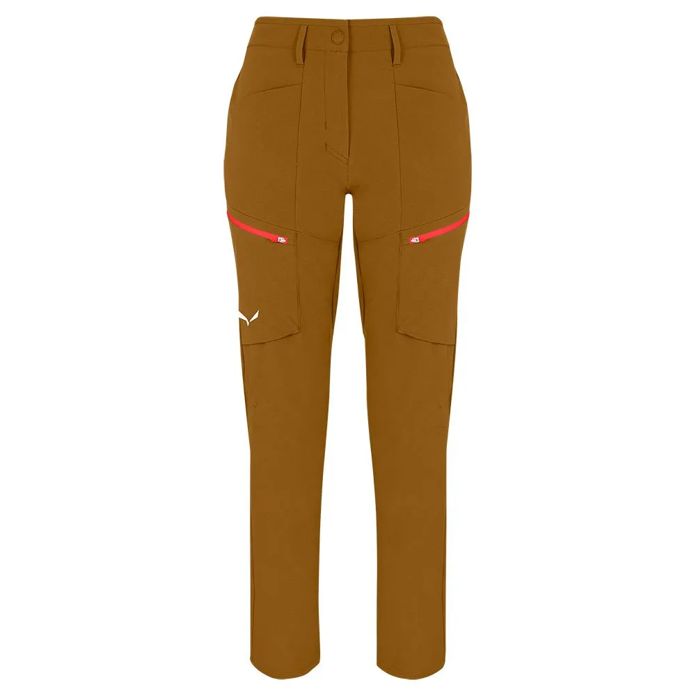 Salewa Puez Durastretch Cargo Broek Bruin
