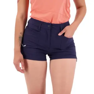 Salewa Puez Durastretch Cargo Korte Broek Marineblauw