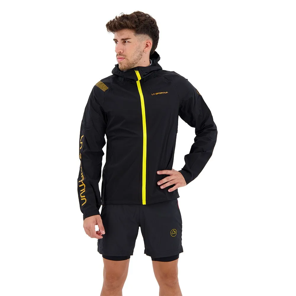 La Sportiva Pocketshell Jas Zwart