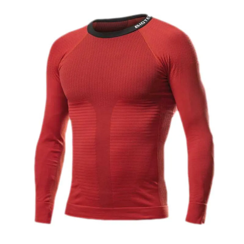 Biotex Fit Lange Mouwen Basislaag Rood