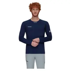 Mammut Aenergy Fl T-shirt Met Lange Mouwen Blauw