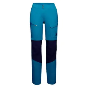Mammut Zinal Hybrid Zip Off Broek Deep Ice / Marine