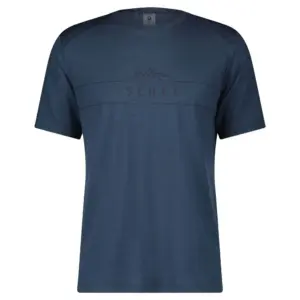 Scott Defined Merino T-shirt Met Korte Mouwen Blauw