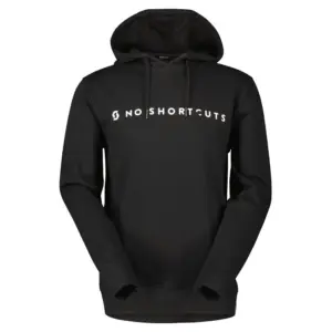 Scott No Shortcuts Hoodie Zwart