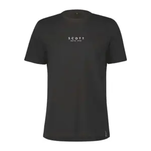 Scott Typo T-shirt Met Korte Mouwen Zwart