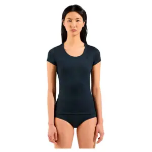 Odlo Crew Active F-dry Light Korte Mouwen Basislaag Dark Sapphire