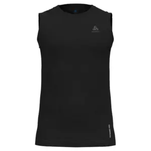 Odlo Crew Natural Performance Mouwloos Basislaag Zwart