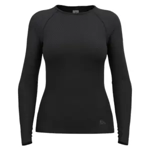 Odlo Crew Performance Light Eco Lange Mouwen Basislaag Zwart