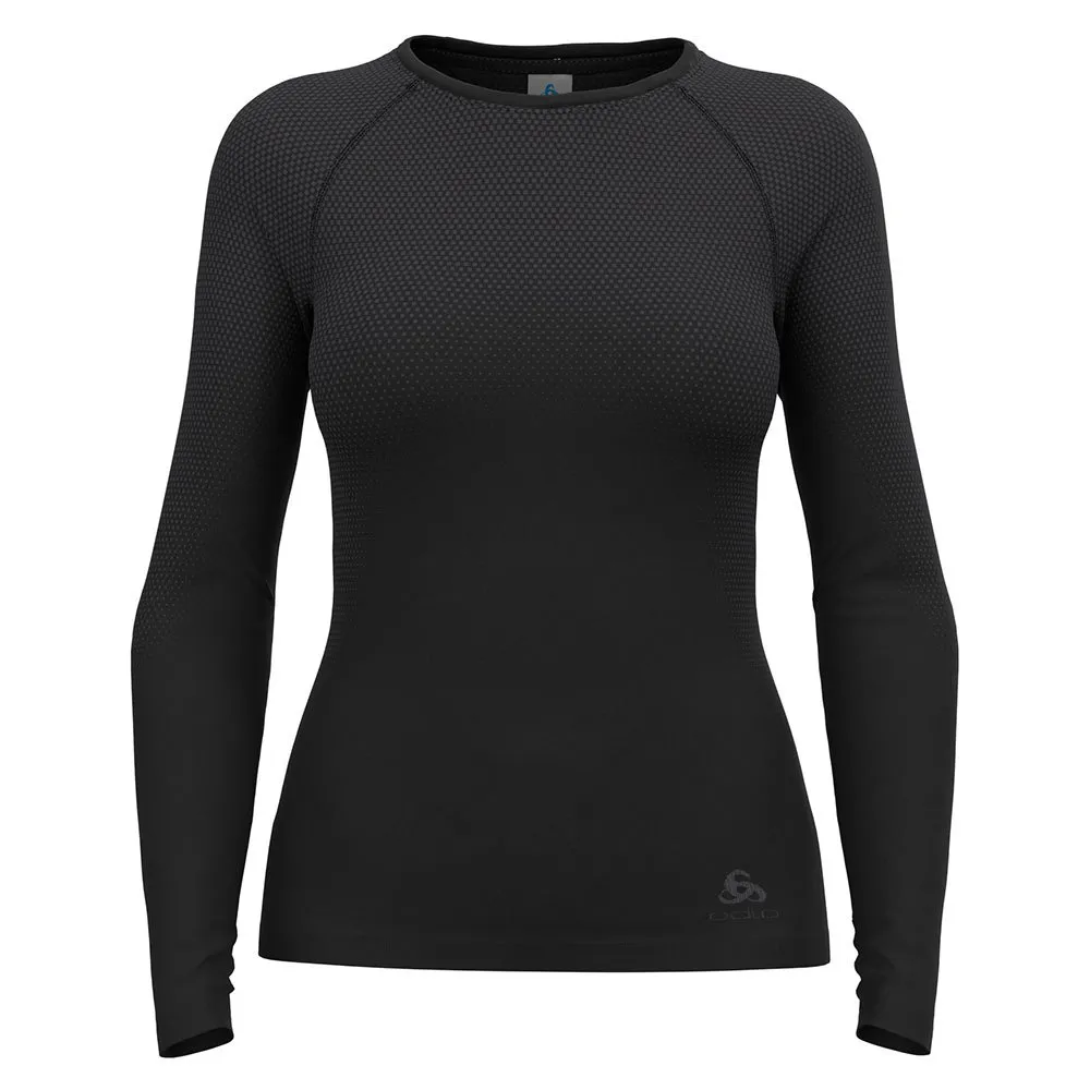Odlo Crew Performance Light Eco Lange Mouwen Basislaag Zwart