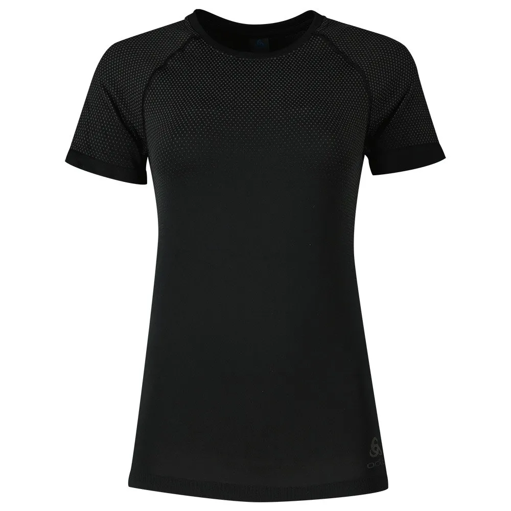 Odlo Crew Performance Light Eco Korte Mouwen Basislaag Zwart