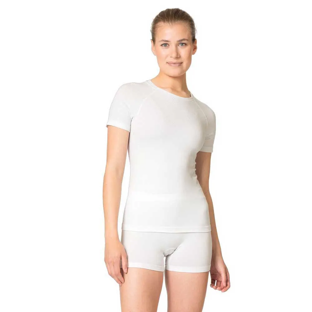Odlo Crew Performance Light Eco Korte Mouwen Basislaag Wit