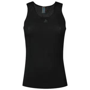 Odlo Crew Zeroweight Seam Mouwloos Basislaag Zwart