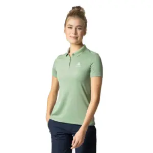 Odlo F-dry Korte Mouw Poloshirt Loden Frost