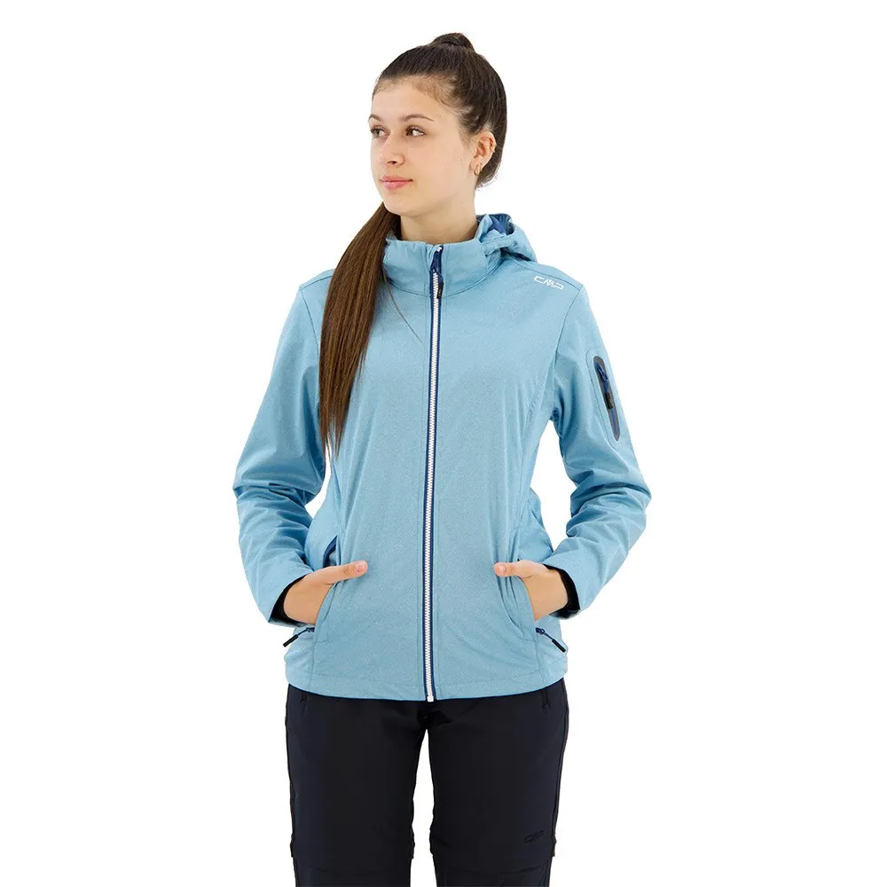 Cmp 39a5016m Light Softshelljack Cielo Melange