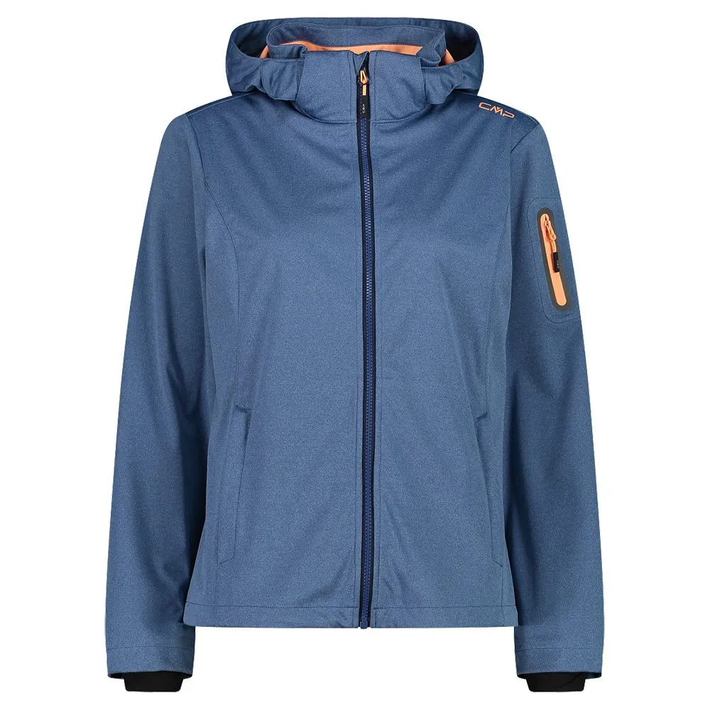 Cmp 39a5016m Light Softshelljack Blauw