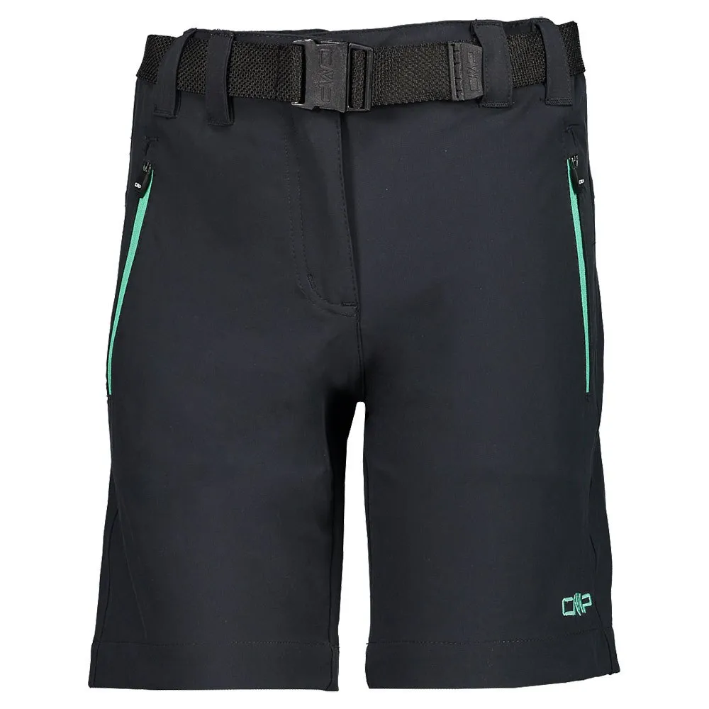 Cmp Bermuda 3t51145 Korte Broek Antracite / Aquamint