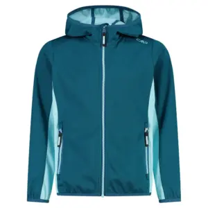 Cmp Fix Hood 39a5115 Softshelljack Deep Lake / Acqua