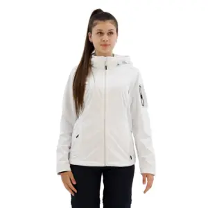 Cmp Light 39a5016 Softshelljack Bianco / Stone