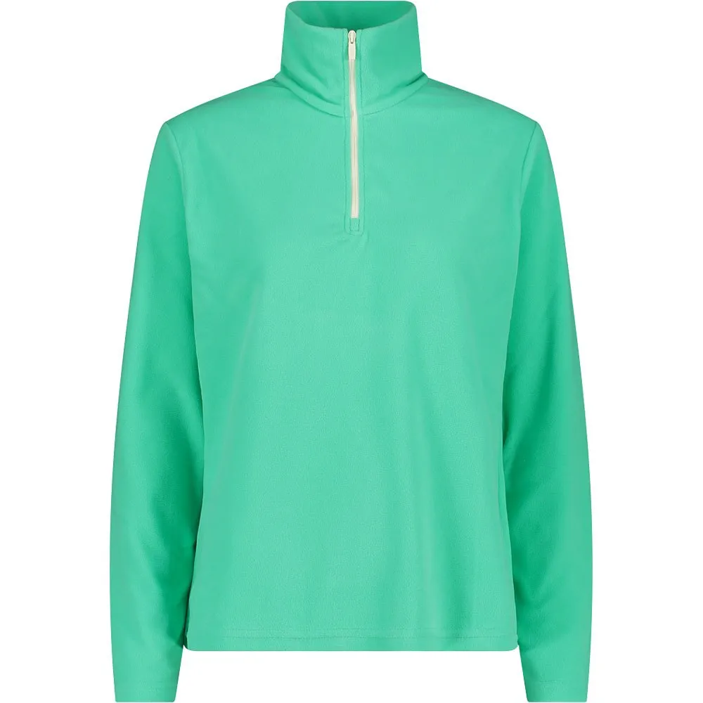 Cmp 31g3656 Sweatshirt Met Halve Rits Aquamint