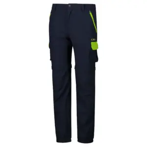 Cmp 31t5624 Converteerbare Broek B.blua / Limegreen