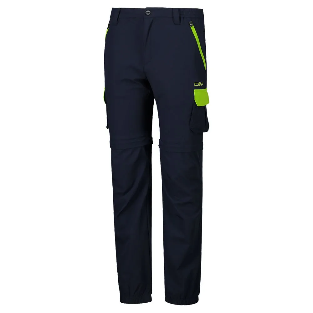 Cmp 31t5624 Converteerbare Broek B.blua / Limegreen
