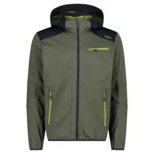 Cmp Zip Hood 32a5017 Softshelljack Groen