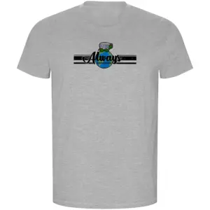 Kruskis Always Exploring Eco T-shirt Met Korte Mouwen Grijs