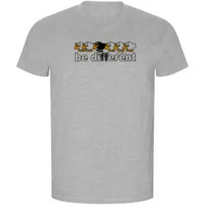 Kruskis Be Different Trek Eco T-shirt Met Korte Mouwen Grijs