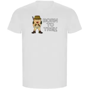 Kruskis Born To Trek Eco T-shirt Met Korte Mouwen Wit