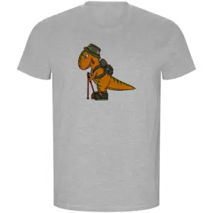 Kruskis Dino Trek Eco T-shirt Met Korte Mouwen Grijs