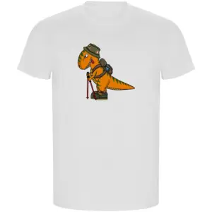 Kruskis Dino Trek Eco T-shirt Met Korte Mouwen Wit