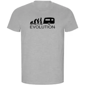 Kruskis Evolution Caravanning Eco T-shirt Met Korte Mouwen Grijs