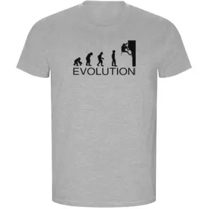 Kruskis Evolution Climbing Eco T-shirt Met Korte Mouwen Grijs