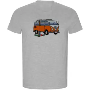 Kruskis Hippie Van Climbing Eco T-shirt Met Korte Mouwen Grijs