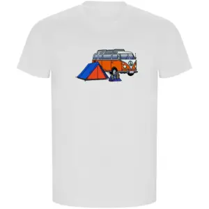 Kruskis Hippie Van Trek Eco T-shirt Met Korte Mouwen Wit