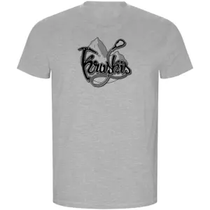 Kruskis Logo Climb Eco T-shirt Met Korte Mouwen Grijs