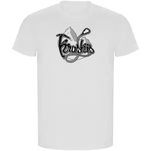 Kruskis Logo Climb Eco T-shirt Met Korte Mouwen Wit