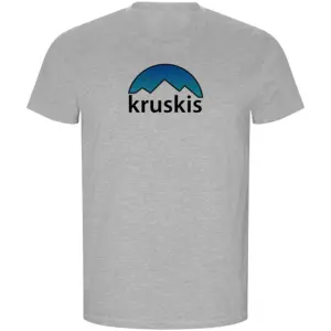 Kruskis Mountain Silhouette Eco T-shirt Met Korte Mouwen Grijs
